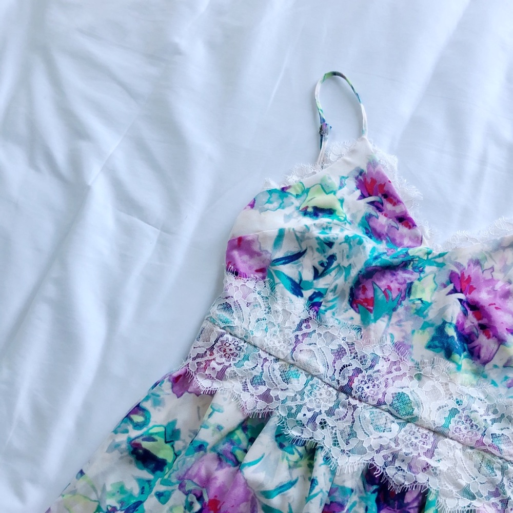 Forever 21 Flirty Lace Romper